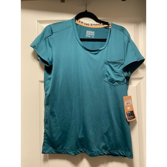 NEW Outdoor Research |‎ Chain Reaction Tee Mediterranean Sz S - Picture 3 of 6